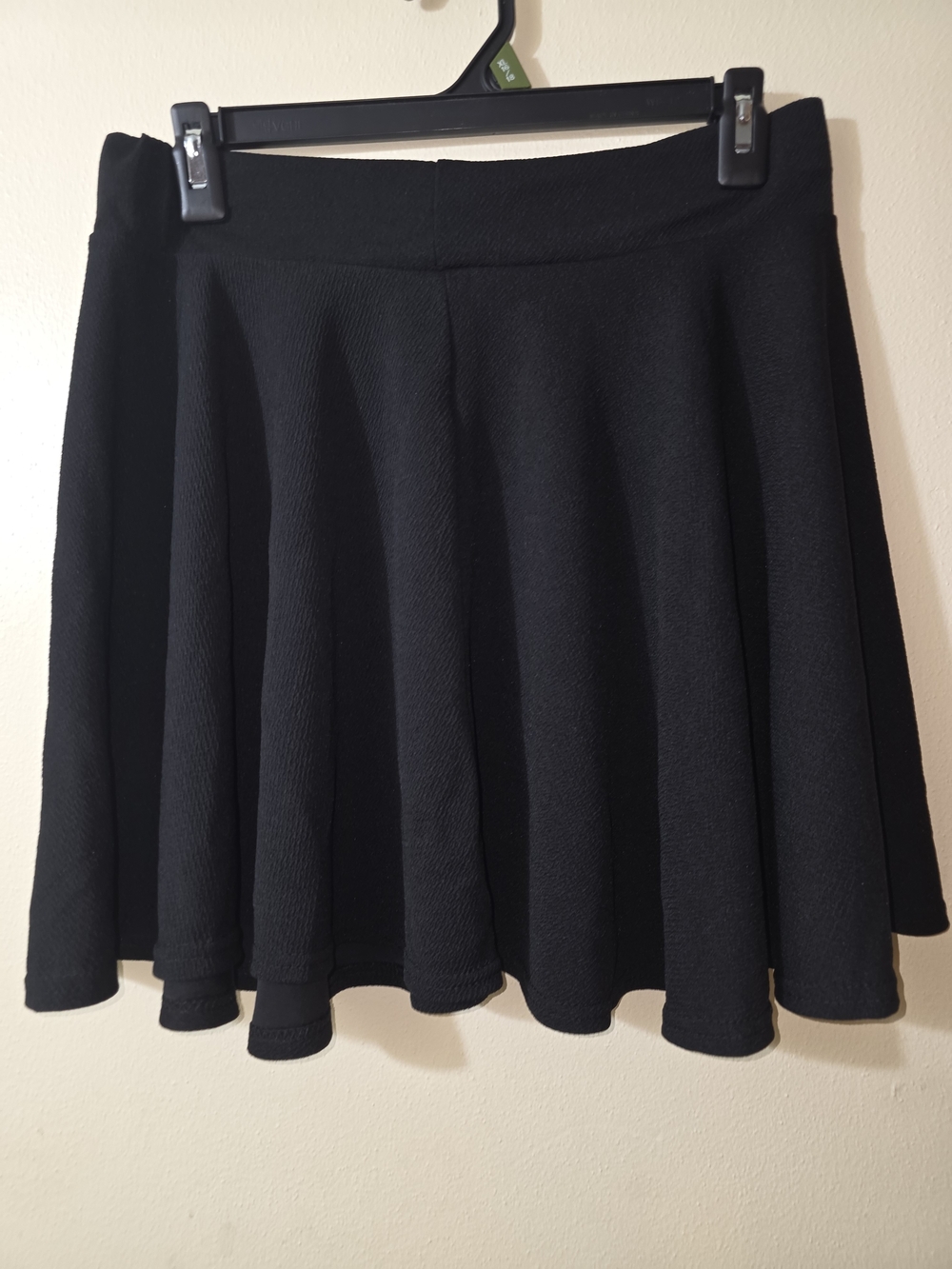 Classic Black Circle Skirt - Flared Women's Skater Skirt